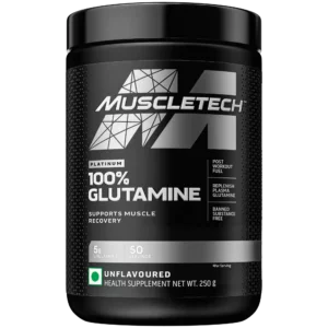 Muscletech 100% glutamine unflavoured 250g