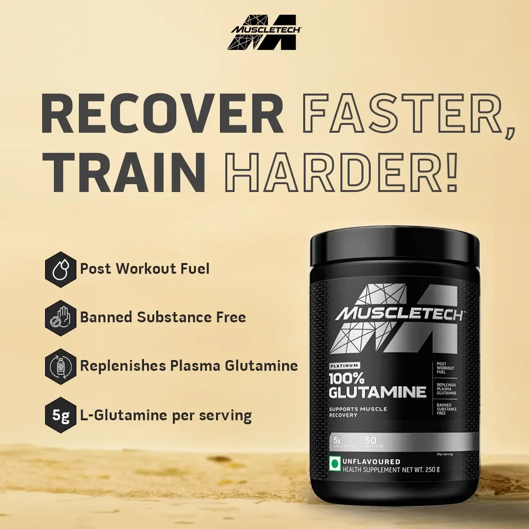 muscletech glutamine 250g