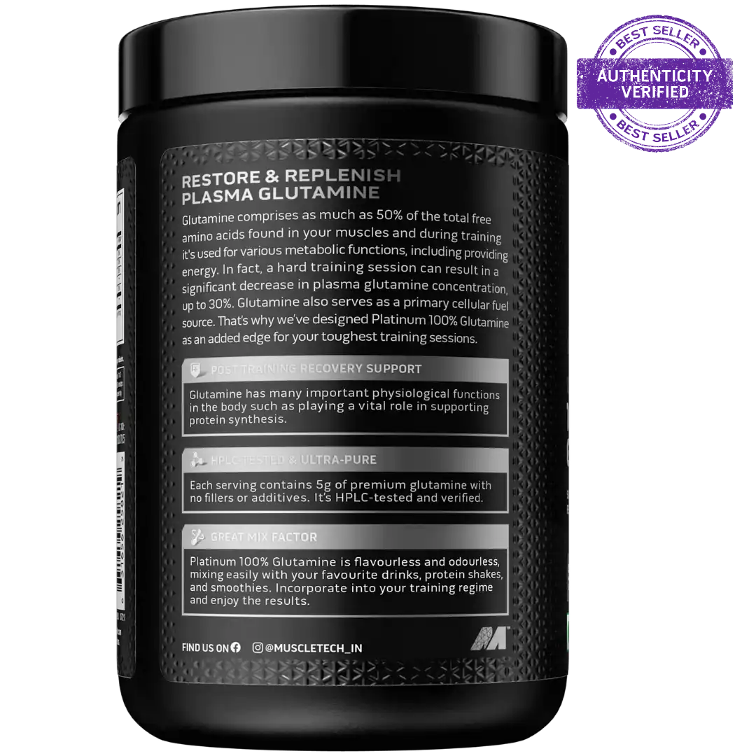 100 GLUTAMINE Unflavoured - 2