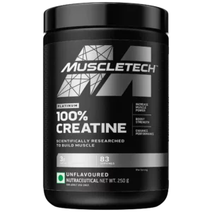 Muscletech platinum 100% creatine unflavoured 250g