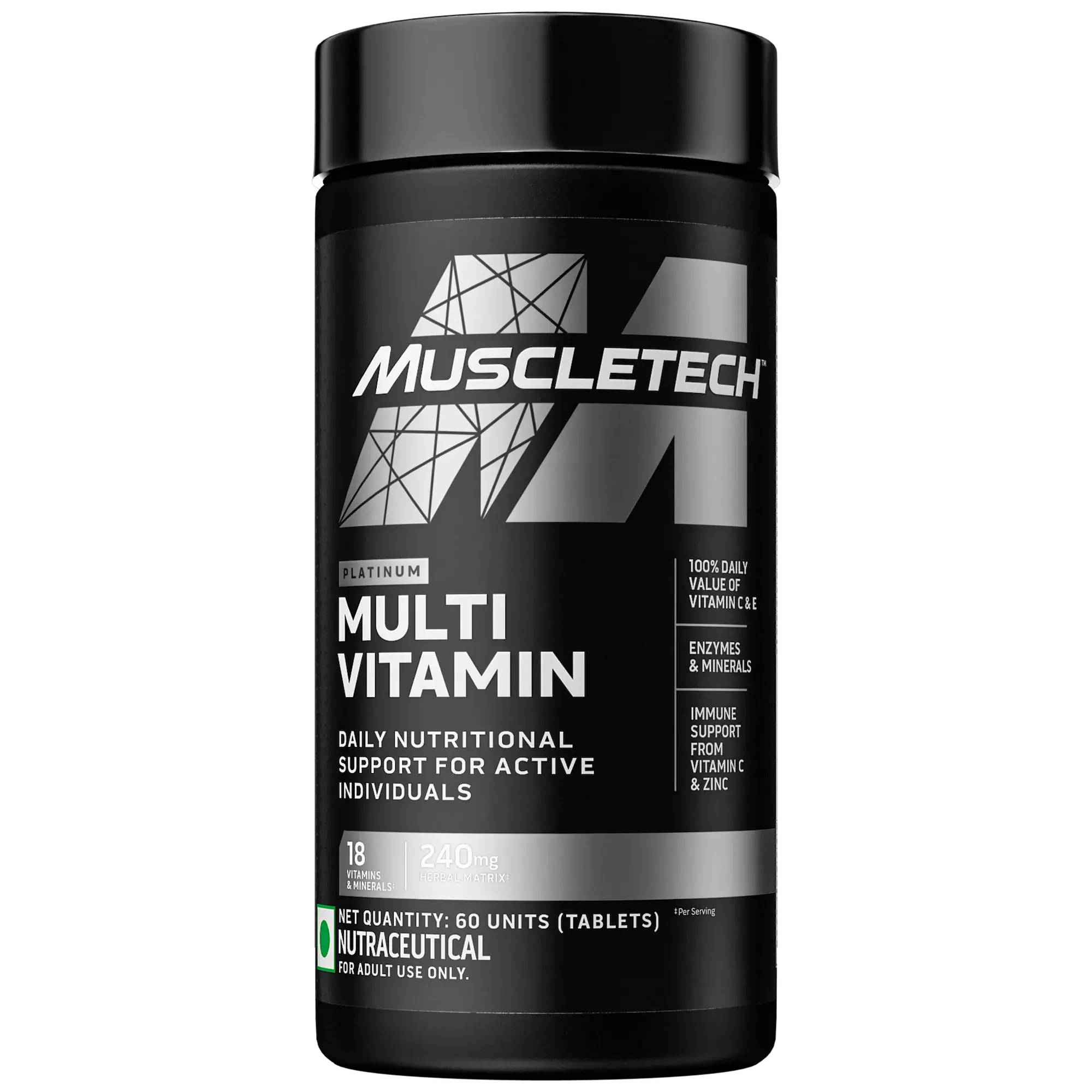 Muscletech multivitamin 60units