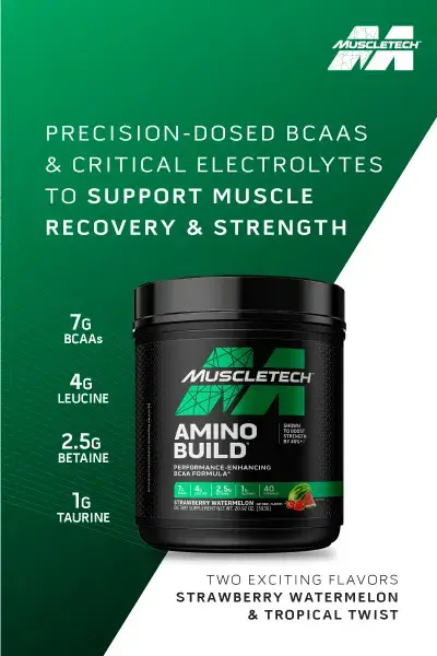 Muscletech Amino Build Banner