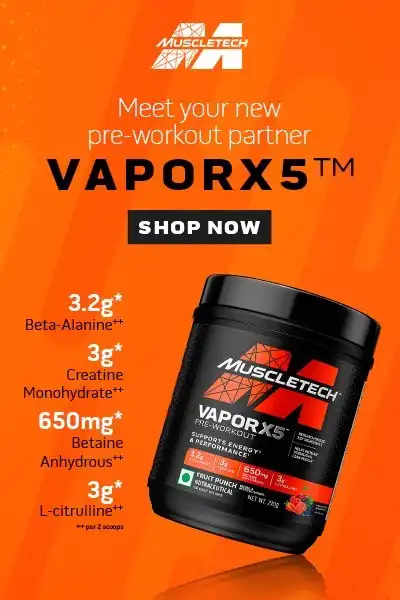 Muscletech VaporX5 Banner