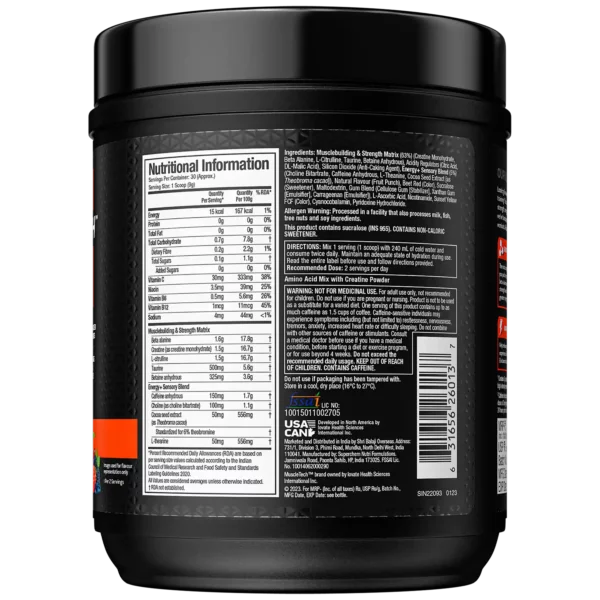 Muscletech VaporX5 MuscleTech India
