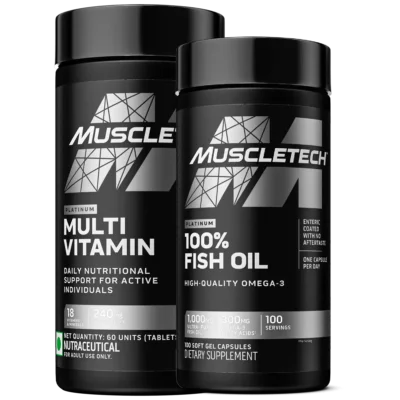 Platinum 100% Omega Fish Oil Capsules - MuscleTech · MuscleTech