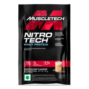 Muscletech nitrotech cappuccino sachet