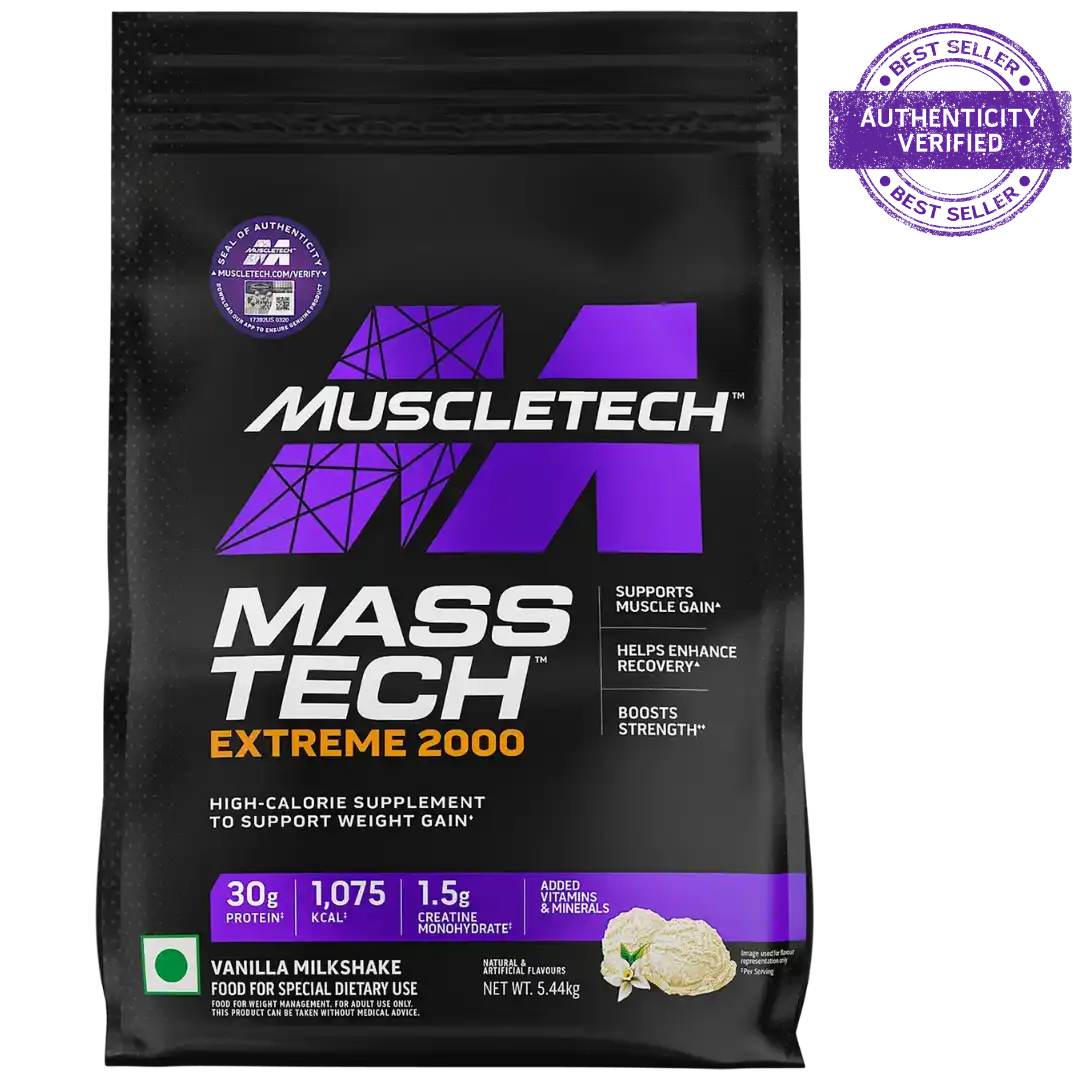 mti masstech extreme 2000 vanilla milkshake 5.4kg 1