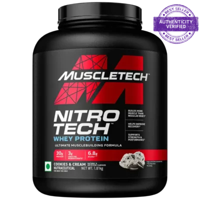 Muscletech™ Nitro-Tech™ Whey Protein - Cookies & Cream, 1.8 kg