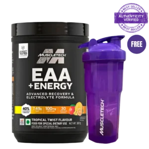 mt eaa plus energy tropical twist 30s free purple shaker 1