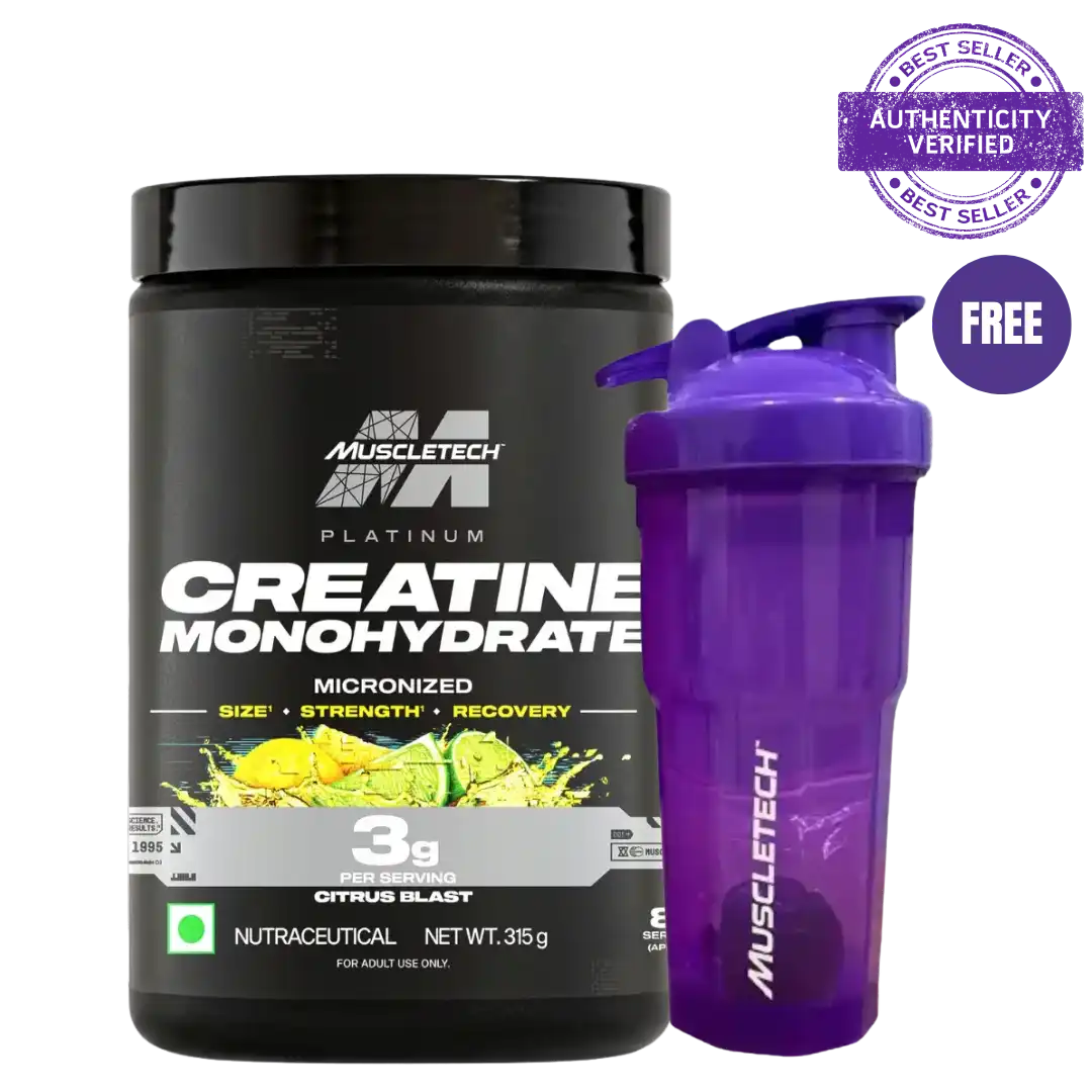 mt platinum creatine citrus blast 315g free purple shaker 1