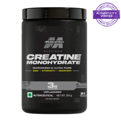 mt platinum creatine monohydrate unflavoured 250g 1