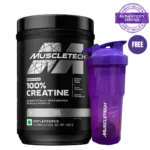 mti creatine unflavoured 400g free purple shaker 1